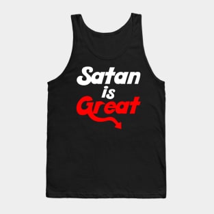 Satan is Great Tank Top